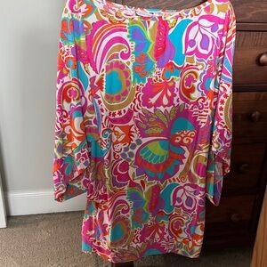 Trina Turk Rainforest Swim Cover-Up Tunic